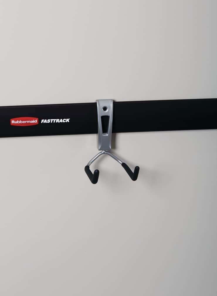 Rubbermaid FastTrack Cord Hook - Heavy-Duty Garage Storage for Cords, Ropes & Hoses