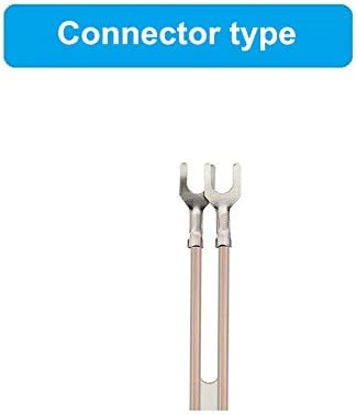 Ancable 300 Ohm FM Antenna T Shape Dipole Radio Ant with Spade Terminal for Yamaha Sharp JVC Denon Marantz Vintage
