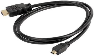 MPF Products AHDMC-301 HERO3, HERO3+, HERO4 Micro HDMI to HDMI Cable - HD Video Cable Replacement Compatible with GoPro
