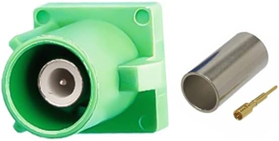 RG58/RG142 RF Coaxial Cable Connector, Fakra Video Connector N Male Cable Connector for Car XM Radio GPS Telematics