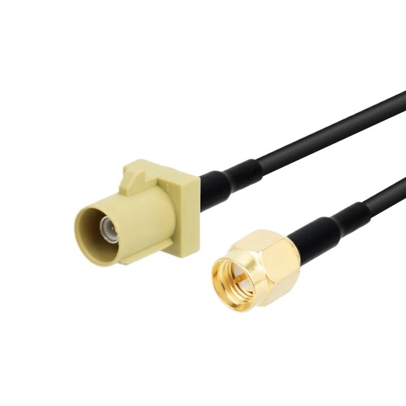 bodateng RG174 50Ohm Cable(3.28ft-1m) LIHUA Fakra K Male/Female Coaxial Cable for Car Satellite GSM Cellular for Car