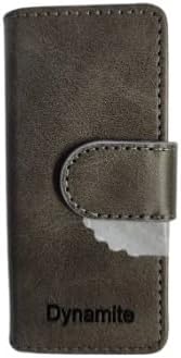 SAMVIX MP3 Dynamite Player Leather Book Case (Gray)