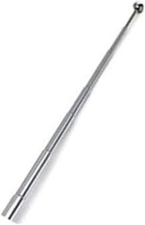 XVTHOAKU 7 M3 Sections Telescopic AM FM Stainless Steel Male Thread Antenna Portable Radio Antenna Replacement