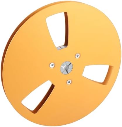 1/4 7 Inch 3 Empty Tape Reel, Aluminum Alloy Sound Recorder, Compatible Reel to Reel Tape Deck, Repair Replacement