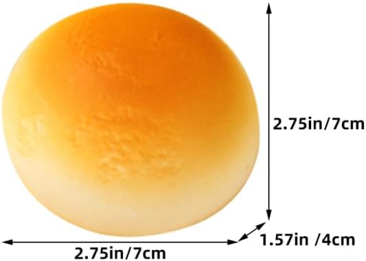 4pcs Toddmomy Faux Bread Model Realistic Artificial Bread Decoration for Photography Props Bakery Displays Home Decor