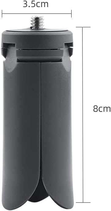 BTG 6 5/Pocket 3 2/ insta360 Go3 3S X4 X3/Action 5 4 3 Desktop Tabletop Tripod Compatible with DJI OSMO Mobile Go