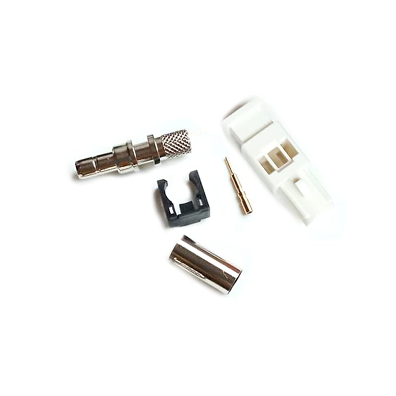 RG142 RG223 RF Coaxial Cable Connector, Fakra Video Connector B Male Cable Connector for Car XM Radio GPS Telematics