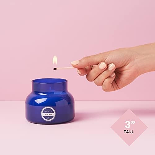 Capri Blue Scented Candles - Luxury Soy Wax Candle with Citrus & White Musk - Blue Jean (8 oz)