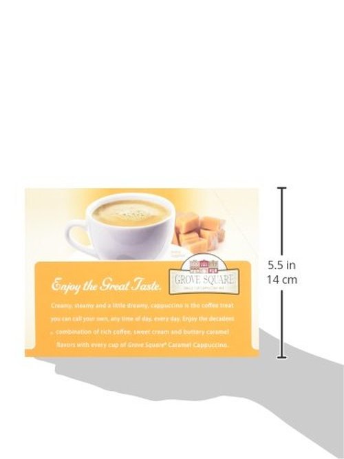 Grove Square Caramel Cappuccino 96 Single Serve Cups