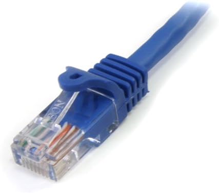 Cat5e Cable10 Cat5e 5e 10ft StarTech.com Ethernet ft - Blue - Patch Cable - Snagless Cable - Network Cable - Ethernet