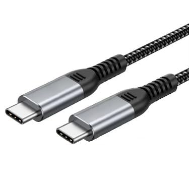 Generic 60W 3A 480Mbps 15, 3.3 (1 B&B Solutions USB-C to USB-C Fast Charger Cable, Speed for Apple iPhone iPad, Samsung
