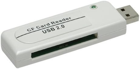 eTECH USB2.0 2GB 4GB 8GB 16GB 32GB Speed CF (Compact Flash) Card Reader - Supports SanDisk Extreme Kingston Adata Sony