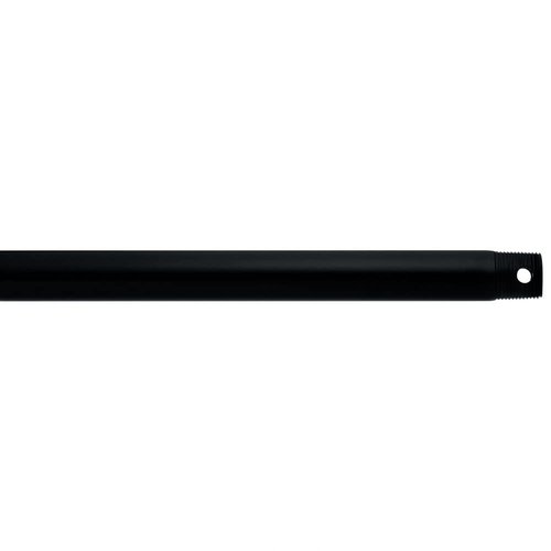Kichler 360000SBK Accessory Fan Down Rod 12-Inch, Satin Black