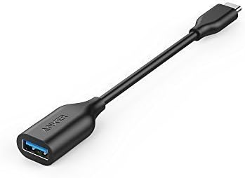 Anker USB3.1 8, S8 S8+ S9, 2018, 6P 5X, V20 G5 USB-C to Adapter, USB-C Male to USB-A Female, Uses USB OTG Technology