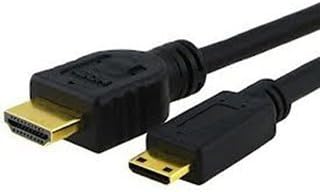 MPF Products Mini C HDMI to HDMI Cable Cord Replacement Compatible with Select Panasonic Digital Cameras (Compatible