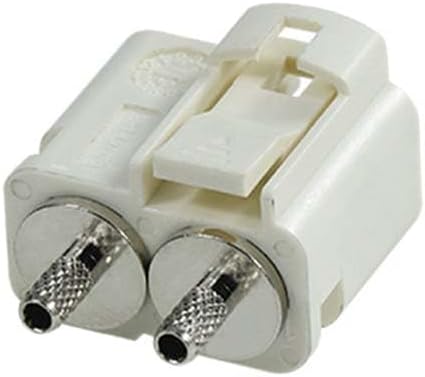 keisnoaja RG316 RG174 15mm 50ohm Fakra SMB B Double Female RF Coaxial Adapter, Fakra B Double Female Connector Short