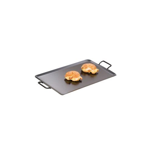 American Metalcraft 27” x 16” Wrought Iron Replacement Griddle, Black