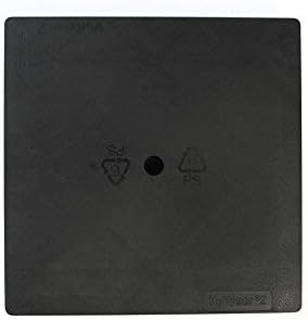2 Inch 2, 4855 Vu Ryte Stackable Computer Monitor Riser Stand, VuRyser Black, VUR (Single)
