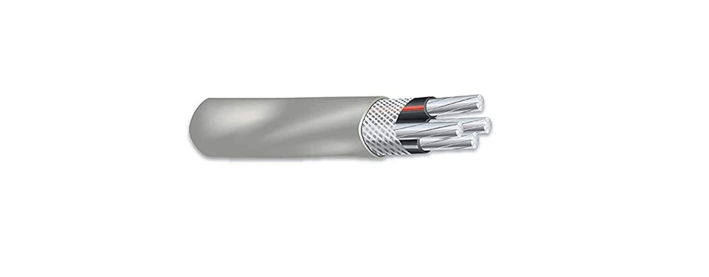 NASSAU ELECTRICAL SUPPLY 50' Nassau 1-1-1-3 SER Aluminum Service Entrance Cable 600V