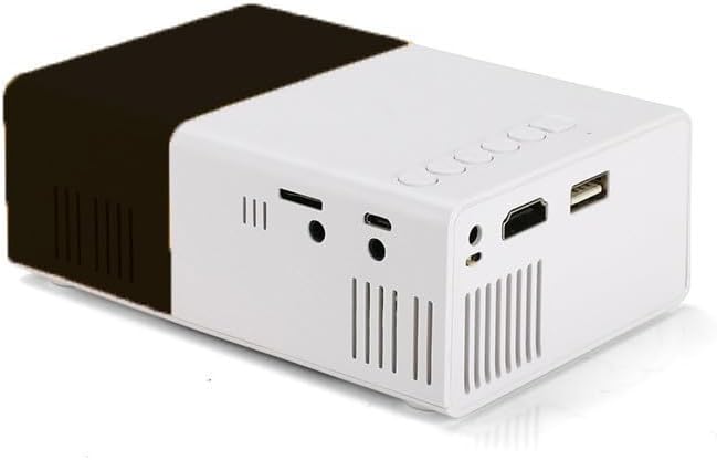 CENGNIAN 1080P Mini Projector, Full HD Video Projector, Portable Movie Projector, Home Theater Movie Phone Projector