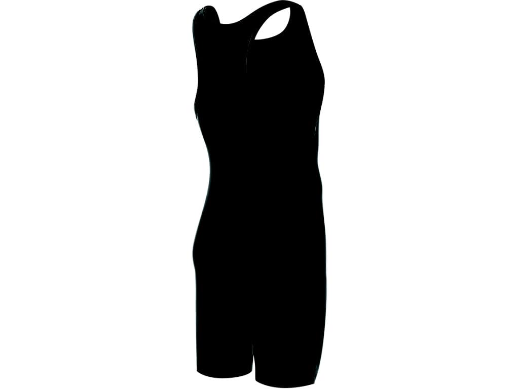 ASICS Men's Solid Modified Singlet, Black, Small