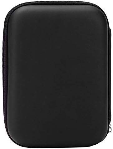 CableVantage 2.5" External Hard Drive Disk Case Portable Power Bank External Battery Bag Hand Carry Zipper Travel