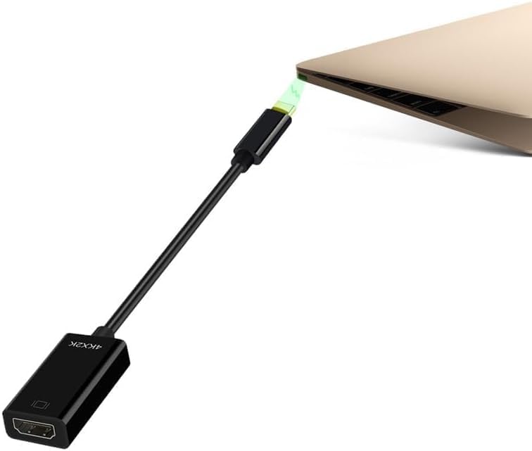 FANTIA 4K USB C to HDMI Adapter, HDMI to USB C Laptop Docking Station for MacBook Pro, Dell, Google Chromebook Pixel