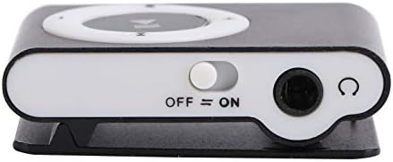 Zopsc-1 MP3 Portable BackClip Mini Player Music Player with Earphone and USB Cable,Lossless Sound Player Suitable