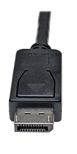 1080P, 6-Feet 1.8 3-Year (P582-006) TRIPP LITE DisplayPort to HDMI Audio Video Cable Adapter, DP to HDMI, Male-to-Male