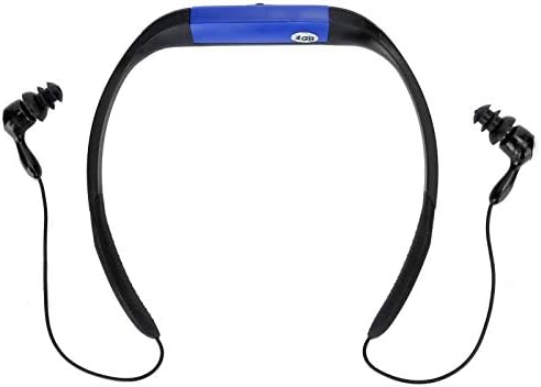 Estink IPX8 Swimming MP3 IPX8,for Swimming, Earphones, Music Player, FM Radio, Comfortable Angle Silicone Design