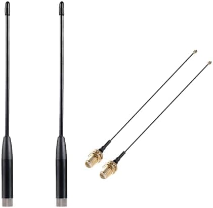 eifagur 10dBi 915MHz V3 LORA32 915MHz ESP32 Adapter2 Sets, Meshtastic LoRa Soft Whip Antenna with SMA Male Connector