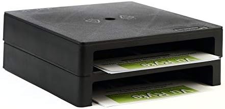 2 Inch 2, 4855 Vu Ryte Stackable Computer Monitor Riser Stand, VuRyser Black, VUR (Single)