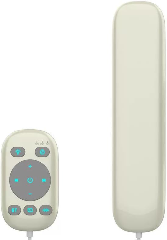 Tangxi 3 36 Under Pillow Speaker with Remote, Mini Portable Bluetooth Pillow Speaker Bone Conduction Wireless Sleep Aid
