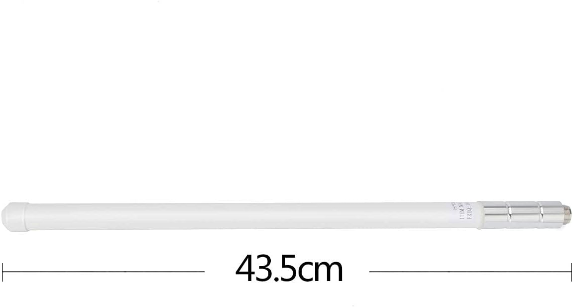 UAYESOK 400-470mhz 17 inches SO239 UHF Fiberglass Mobile Radio Antenna, GMRS Base Antenna, Connector for Ham Radio