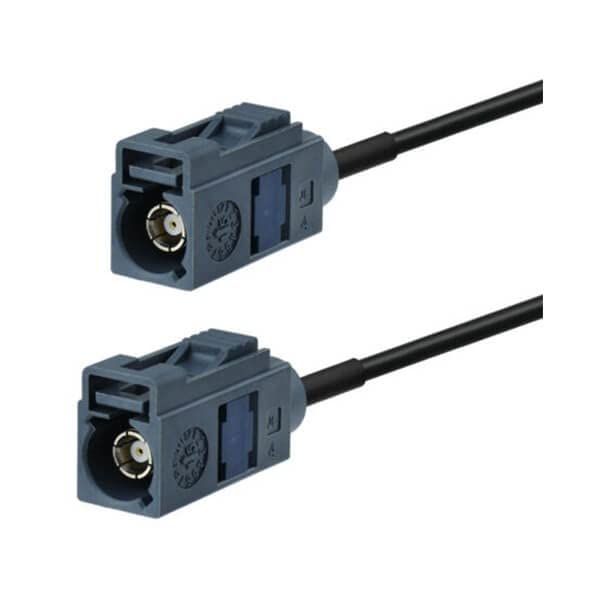 1m Fakra G Type Female Connector Grey Cable Car Telematics Telephone Antenna Cable