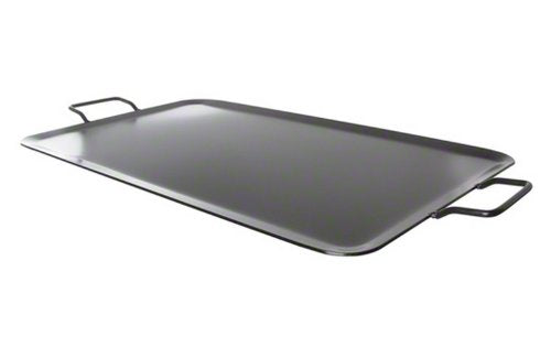 American Metalcraft 27” x 16” Wrought Iron Replacement Griddle, Black