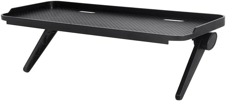 12 inch (12inch-1 Pack) TV Top Shelf Wide Platform Solid Screen Shelf Adjustable Mount Desktop PC Monitor with Wide