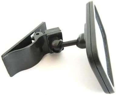 Modtek (1 pack) Clip-On Rear View Mirror for PC Monitors or Anywhere by