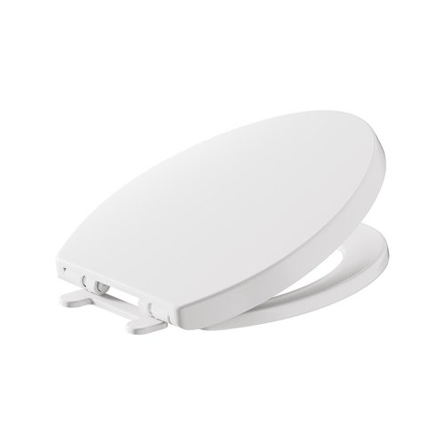 American Standard 5025A65G.020 Telescoping Luxury Slow-Close EverClean Elongated Front Toilet Seat, White