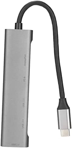 Sanpyl 4K 60Hz 60w 3 USB2.0 USB C Docking Station, USB C Hub USB C to DisplayPort Adapter, PD Charging Port, x USB C
