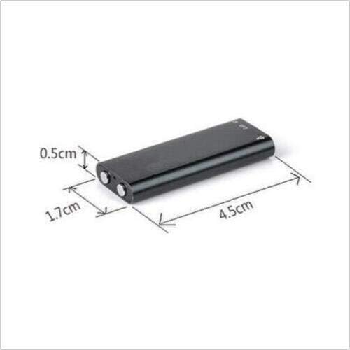 MONGITI 8GB Mp3 MONGIFI Ultra Thin Digital Voice Recorder - Super Sensitive Microphone & Player
