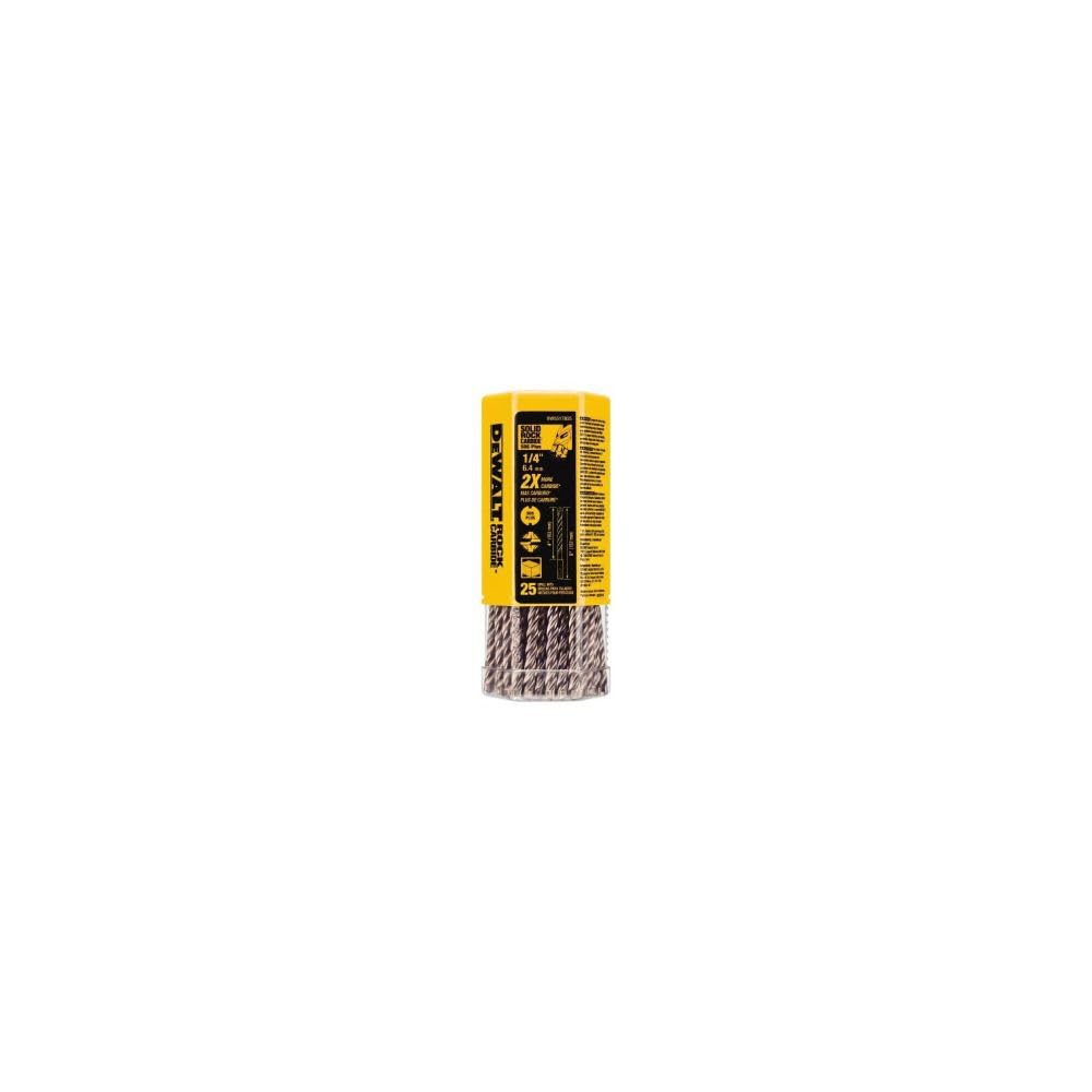 DeWalt DW5504B25 DeWalt 3/16" x 6" x 8-1/2" Solid Rock Carbide™ SDS+ (Bulk-25)