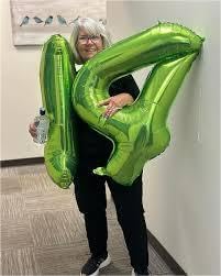 Skiennix Number 8 Balloon - 40 Inch Light Green Birthday Decoration for Girls | Party Supplies