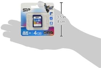 SP Silicon Power 4GB 4 Silicon Power Class SDHC Memory Card