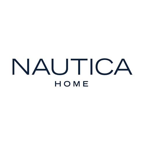 Nautica - Full Sheet Set, Breathable & Cooling Microfiber Bedding with Matching Sham(s), Wrinkle Resistant Bed Set (J-Class Boat Stripe Grey, Full)