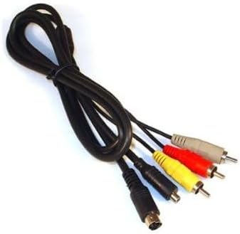 MPF Products VMC-15FS VMC15FS AV A/V Audio Video RCA S-Video Cable Cord Replacement Compatible with Select Sony