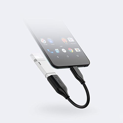 Anker USB3.1 8, S8 S8+ S9, 2018, 6P 5X, V20 G5 USB-C to Adapter, USB-C Male to USB-A Female, Uses USB OTG Technology