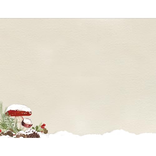 Lang, Holiday Mushrooms by Nicole Tamarin Boxed Christmas Cards
