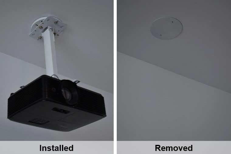 Quick Mount Quick Magnetic Projector Mount, Compatible with Most Ceiling Wall Projector mounts (YiePhiot, WALI, VIVO