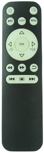 Generic 1 1080P Replacement Remote Control for Bomaker Projector Parrot I Mini Portable Native LED Video Projector